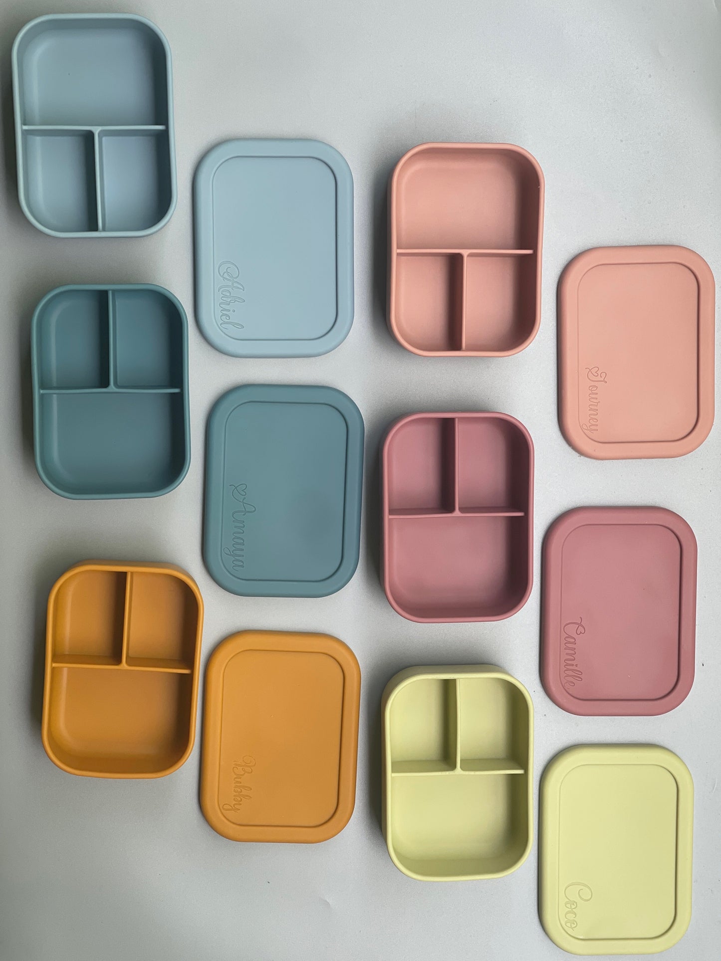 Personalized Silicone Bento Lunch Box