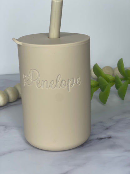 Personalized Silicone Sippy Cup